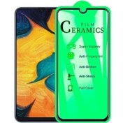 Resim Samsung Galaxy A30 Seramik Çerçeveli Nano Esnek Ekran Koruyucu 