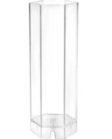 Resim Poli Karbon Mum Kalıbı Altı Köşeli 15 Cm 6239 