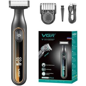Resim Jialan Vgr Yüz Elektrikli Tıraş Makinesi Sakal Ve Vücut Saç 