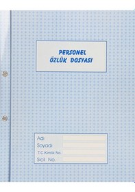 Resim Dilman Personel Özlük Dosyası 10'lu 