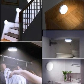 Resim Cata CT-5180 10 Adet Sensörlü Mıknatıslı LED Kabinet Armatür 4000 Kelvin 