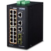 Resim Genel Markalar Endüstriyel Tip Yönetilebilir Ethernet Switch (INDUSTRİAL MANAGED ETHERNET SWİTCH) 16-port 10/100/10 
