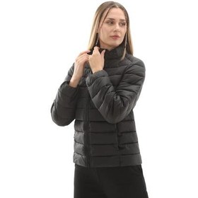 Resim Skechers W Outerwear Pop Up Detailed Padded Jacket Kadın Ceket Siyah 
