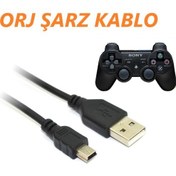 Resim Ps3 Dualshock 3 Orj Şarz Kablosu 