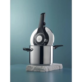 Resim Jumbo Procook 6 L Düdüklü Tencere Siyah/Açık Gri 