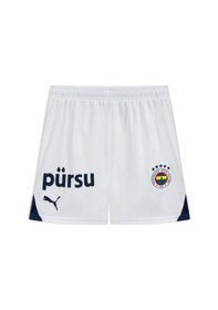 Resim Puma Fenerbahçe S.k. 24/25 Genç İç Saha Şort 775383 04 Beyaz 