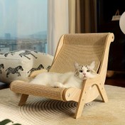 Resim Sağlam ve Şık Kedi Tırmalama Sandalyesi - Dayanıklı Tırnaklık, Modern Minimalist Tasarım, Kolay Montaj, İç Mekan Kediler için Tüm Bir Arada Evcil Hayvan Kanepe - Oturma Odası, Yatak Odası, Ofis için Mükemmel - DoubleTrade, Dokuma Desenli, Sağlam Yapı, Kedi Dinlenme Alanı, Ev Dekorasyon Tutkunları 