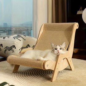 Resim Sağlam ve Şık Kedi Tırmalama Sandalyesi - Dayanıklı Tırnaklık, Modern Minimalist Tasarım, Kolay Montaj, İç Mekan Kediler için Tüm Bir Arada Evcil Hayvan Kanepe - Oturma Odası, Yatak Odası, Ofis için Mükemmel - DoubleTrade, Dokuma Desenli, Sağlam Yapı, Kedi Dinlenme Alanı, Ev Dekorasyon Tutkunları 