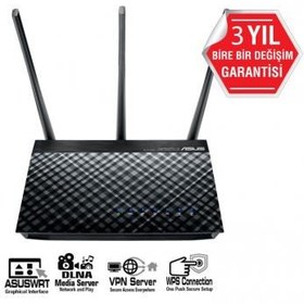 Resim Asus DSL-AC51 AC750 Ebeveyn Destekli Çift Bant Adsl-Vdsl-Wifi Modem Router Asus