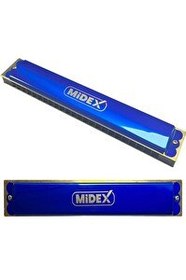 Resim Midex HN-24BL Mavi 24 Delikli Mızıka 