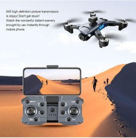 Resim YILDIRIM OYUNCAK 4k Hd Kameralı Rc Drone - 4k Full Hd Çift Kameralı Drone - Jiroskoplu Drone 