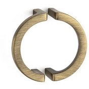 Resim System Antik Saten Mat 64 mm Çekme Mobilya Kulpu (SY4701 0064 ABM) 