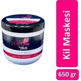 Resim Polenplus Bitki Özlü Saf Kil Maskesi 650 Gr 