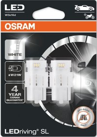 Resim Osram T20 Dipsiz Tek Devreli Beyaz Led Ampul 12v 7505dwp 1 Tk 
