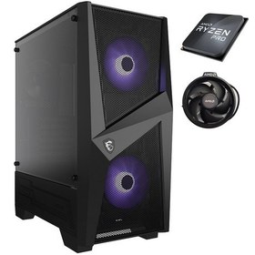 Resim APU AMD Ryzen 5 Pro 3350G 16 GB DDR4 500 GB NVMe SSD Free Dos Oyuncu Bilgisayarı 