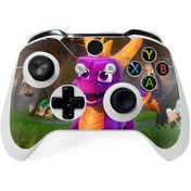 Resim Aircraft Jzcat Xbox One S X Gamepad Çıkartmaları Yapıştırıcı Olmadan Yapıştırması Kolay-7 