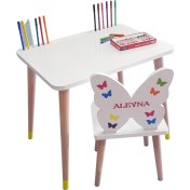 Resim Liva Ahşap Ahşap Çocuk Oyun ve Aktivite Masa Sandalye Takımı Tekli 