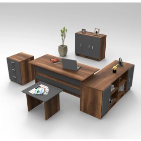 Resim Robin Home Verona Abcef Ofis Büro Masa Takımı 