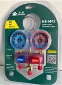 Resim HONGSEN HS-M02 R22/R32/R410 Manifold Hortumsuz 