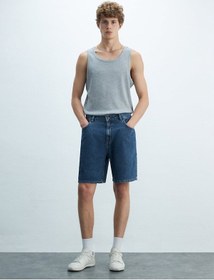 Resim Ltb Jadrıen Rahat Kesim Yüksek Bel Jean Bermuda 010096120615854 55999 Karışık 