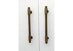 Resim Koldoor Handles Kulp Mobilya Dolap Mutfak Çekmece Kulpu 158 Mat Antik Sarı 160 mm ( 16 cm ) 10 Adet 