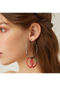 Resim Epoksi Reçine Silikon Kalıp İthal Çoklu Elma Küpe Silikon Kalıp Hb95215 - 0008 