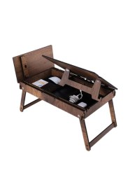Resim Hype Store Vigo Wood - BT201 Katlanır Ayaklı Laptop Çalışma Sehpası 