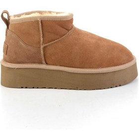 Resim Sahra Hakiki Deri Kadın Bot & Bootie K02502020702 Sahra 