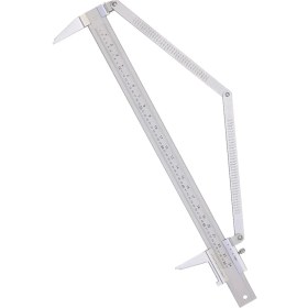 Resim Derece Kumpası 60 cm Açı Ölçer Gönye Çok Amaçlı Cetvel (12111) 