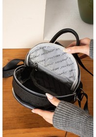 Resim Just Polo Kadın Orijinal Just Polo Siyah Yeni Sezon Şık Sırt Çantası Shopper Siyah 