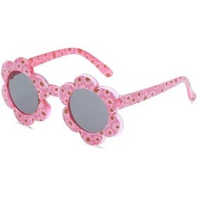 Resim Moonbıffy Çocuk Güneş Gözlüğü - Yuvarlak Çerçeveli, Gökkuşağı Renkli, Açık Hava Aktiviteleri İçin Chınablack51gri Gri 