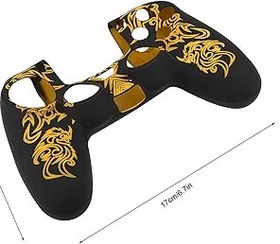 Resim Socobeta Gamepad kılıfı, taşınabilir, yumuşak silikon oyun kumandası kılıfı, kumanda ile uyumlu (sarı) 