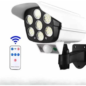 Resim İsmiyle Al Kamera Görünümlü Solar Lamba 