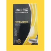 Resim Lovesex Ekstra Hisset Prezervatif 10'lu 