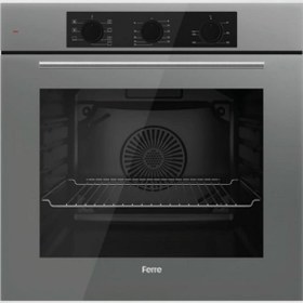 Resim Ferre Gri Cam QBL62CB Ankastre Fırın (Ferre.QBL62CPR) 