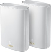Resim Hepta Collection ZenWiFi XP4 AX1800 WiFi6 Dual-Band Powerline Hybrid Mesh Sistemi (İkili Paket) 