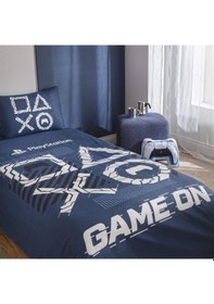 Resim Taç Lisanslı Playstation Game On Tek Kişilik Pamuk Nevresim Takımı 100 000000001000051240 Çok Renkli 