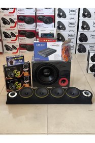 Resim patili tasarım Oto Ses Sistem Paketi Komple Full Eksiksiz 