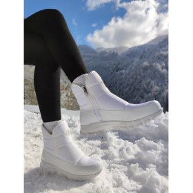 Resim Çiğdem Kundura Çiğdem Kar Botu - Kar 1h - Full-Beyaz - 39 