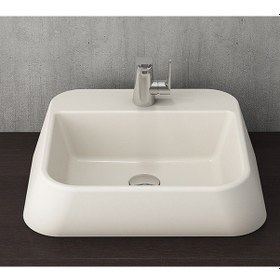 Resim Bocchi Firenze Batarya Banklı Çanak Lavabo Bisküvi 1074-014-0126 