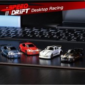 Resim Kf20 1/64 Rc Drift Araba 2.4g Yüksek Hızlı Araba Yarışı Dört Tekerlekli Mini White White 