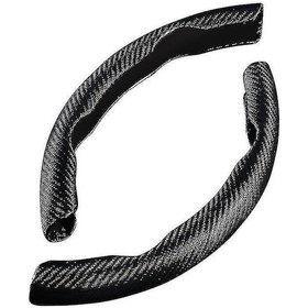 Resim Ximistore9 Karbon Fiber Direksiyon Kılıfı - Kaymaz, Hafif Ve Ergonomik, 15 Saniyede Kolay Montaj 