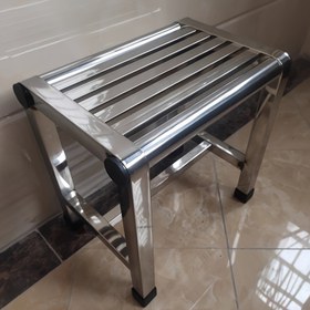 Resim 1 adet Ağır Hizmet Tipi Paslanmaz Çelik Banyo Taburesi - Kaymaz Banyo Bankı Geniş Taban ile, Ev, Banyo, Mutfak, Çiftlik, Ofis için - Kolay Temizlenebilir Yüzey ve Sağlam Yapı - Yaşlılar, Engelliler, Ameliyat Sonrası İyileşme için İdeal - Alan Tasarrufu Tasarımı, Ev Oturma, Minimalist Tarz, Dayanıklı Yapı, Çok Amaçlı Bank, Yaşlı Bakımı, Adım Merdiven Katlanır, Adım Merdiven Katlanır, Katlanır Merdiven, Sandalye, Kamp Sandalyesi, Balıkçılık Sandalyesi, Taşınabilir Sandalye 