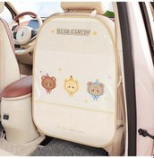 Resim Xuweiwei Car Seat Back Organizer Dayanıklı Yıkanabilir Hat Bear Çocuk Araç Kolçaklık Saklama Çantası 