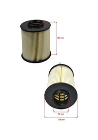 Resim Volvo V50 1.6, 1.6D, 1.8, 2.0, 2.0D, D2 2008-2012 Hava Filtresi 