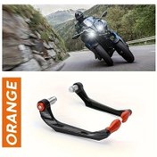 Resim Tongdashop 1 Çift Evrensel Motosiklet El Koruyucusu - Alüminyum Alaşım - Turuncu 