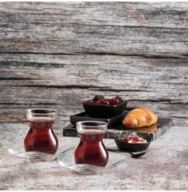 Resim Paşabahçe 96574 24 Prç.dantel Çay Seti - Çay Bardağı Takımı 