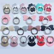 Resim GongtuShop Rastgele Stil 2019 Yeni Akrilik Karikatür Kalmak Sevimli Parmak Yüzük Flamingo Kedi Dondurma Cep Telefonu Zil Braketi IPhone Xs Için (Yurt Dışından) 