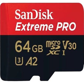 Resim 64 Gb Sandısk Sdsqxcu-064g-gn6ma Extreme Pro Mıcro Sd 