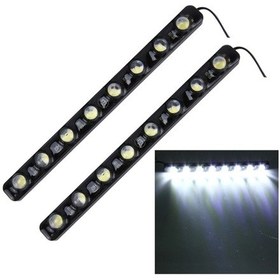 Resim Sones 2 Adet 8w 240 Lm 6000k Drl Gündüz Farı, 8 Smd-5050 Lambalı, Dc 12v Beyaz Işık 